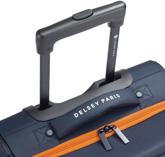 Delsey Σακ Βουαγιάζ Πλάτης Μπλε Υφασμάτινο Μ35xΠ25xΥ55εκ.