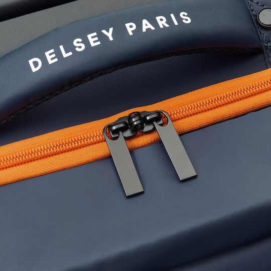 Delsey Σακ Βουαγιάζ Πλάτης Μπλε Υφασμάτινο Μ35xΠ25xΥ55εκ.