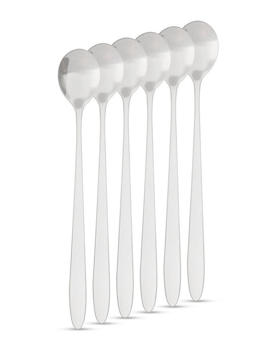Alista Home Καφέ/Τσαγιού Ανοξείδωτα Καφέ 18.6cm GLB_57578 6τμχ