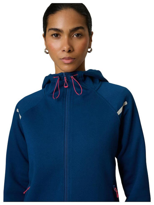 Women's Cardigan Sweatshirt Turquoise