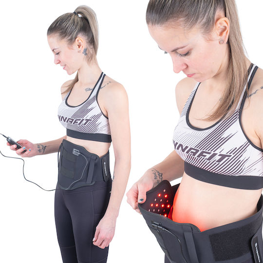 inSPORTline Ilyros Infrared Waist Belt Passive Gymnastics Belt for ABS