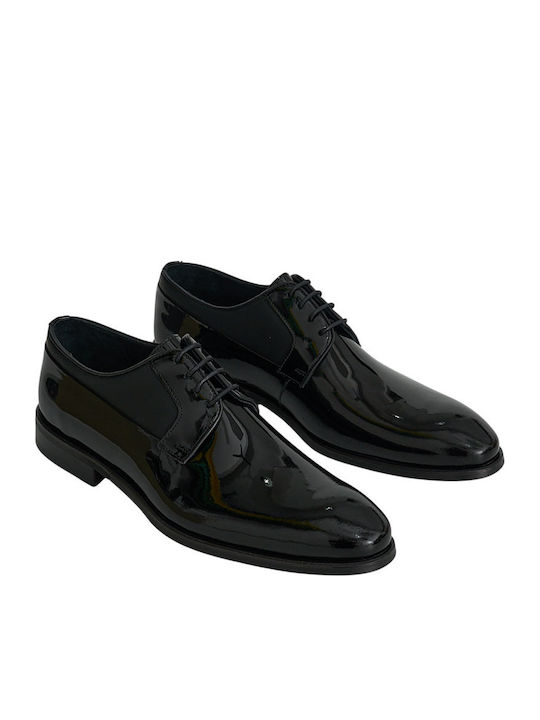 Pantofi Eleganți Pentru Bărbați De Piele Negri