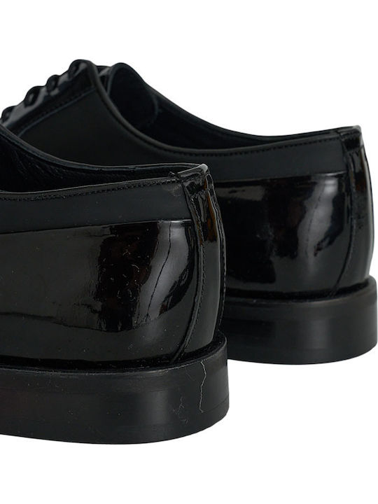 Pantofi Eleganți Pentru Bărbați De Piele Negri
