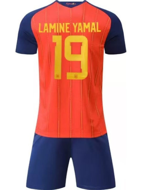 King Ανδρικο Σετ Ποδοσφαίρου Yamal Mundial 2026 Εθνικής Ισπανίας Home