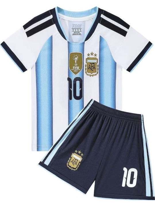 King Ανδρικο Σετ Ποδοσφαίρου Messi Mundial 2026 Εθνική Αργεντινή Home