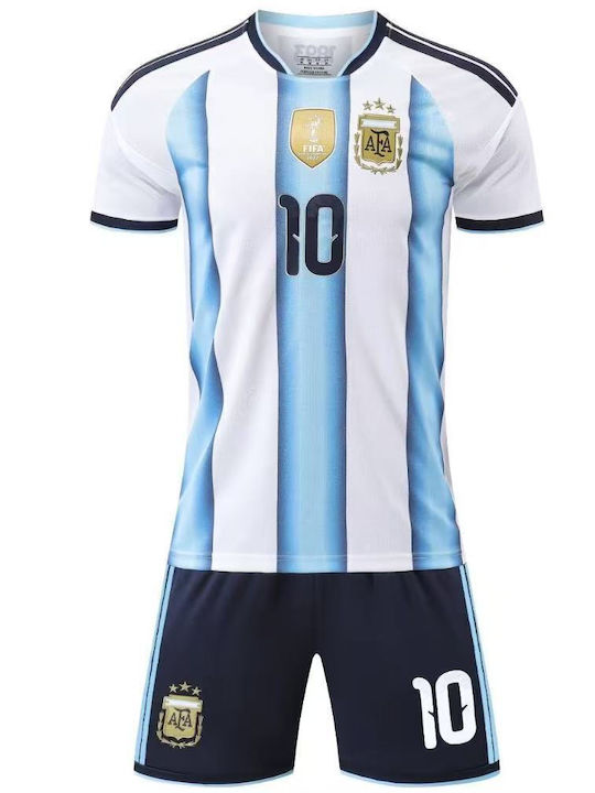 King Ανδρικο Σετ Ποδοσφαίρου Messi Mundial 2026 Εθνική Αργεντινή Home
