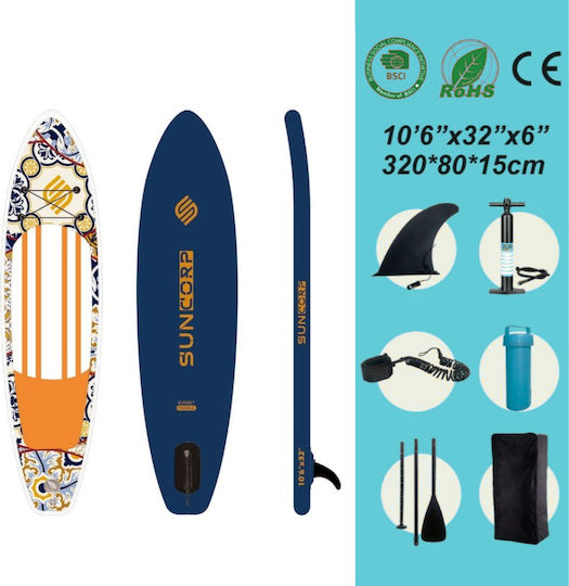 Homeone Inflatable SUP Board Length 3.2m Blue
