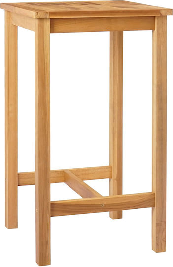 Bar Table for Small Outdoor Spaces 60x60cm