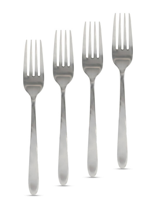 Alista Home Σετ Πιρούνια Φαγητού Ανοξείδωτα Γκρι 18.8cm 4τμχ Alista Home Σετ Πιρούνια Φαγητού Ανοξείδωτα Γκρι 18.8cm 4τμχ