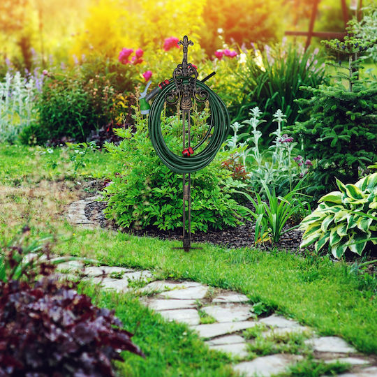 Relaxdays Cast Iron Hose Holder