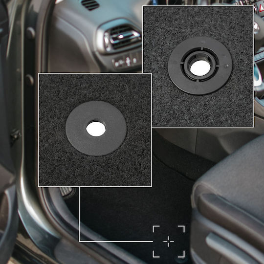 Velour Fußmatten Grundsätzlich Vorderseite Opel Corsa F Schrägheck 2019