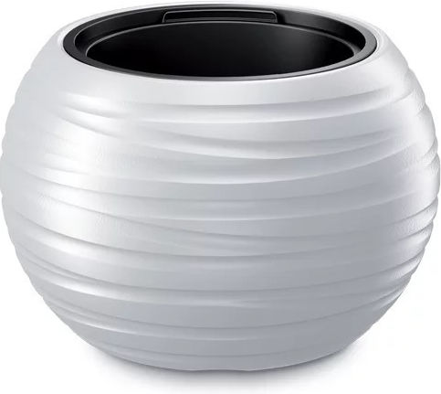 Prosperplast Übertopf Kunststoff Weiß 39.6x39.6εκ.