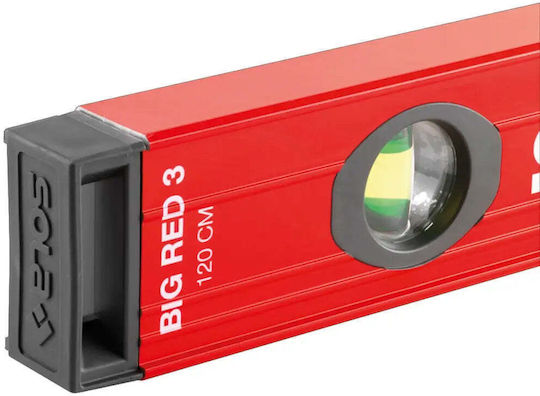 Sola Big Red 3 Nivel de spirit Din aluminiu 120buc cu 3 Ochiuri