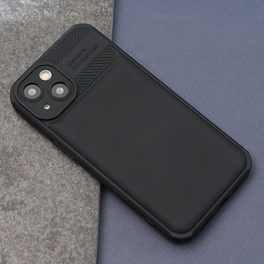 TelForceOne Back Cover Σιλικόνης Σετ με Τζαμάκι Μαύρο (Galaxy A05s)