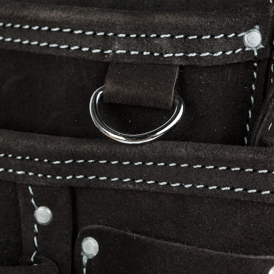 Leather Tool Support Bag 2 Large Pockets Compartments Tools 200x300 Mm