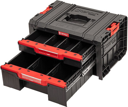 Qbrick Pro Εργαλειοθήκη Χειρός Πλαστική 2τμχ