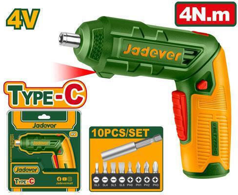 Jadever JDCV4415 Akkuschrauber Batterie 4V