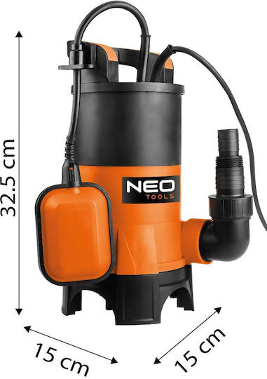 Neo Tools Pump Waste Water / Sewage 0.53hp 04-745