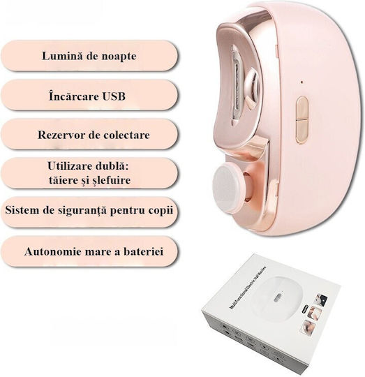 Alista Home Nagelbohrer Batterie Rosa