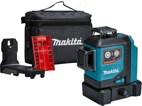 Makita Linear Laser-Wasserwaage Roter Strahl 12V mit Arbeitsbereich 25m