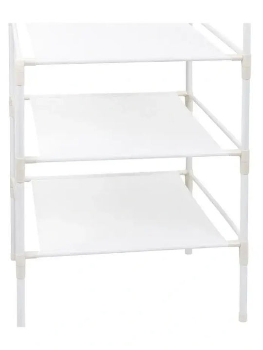 Verk Group Κρεμάστρα Δαπέδου από Μέταλλο Λευκή 174x42cm
