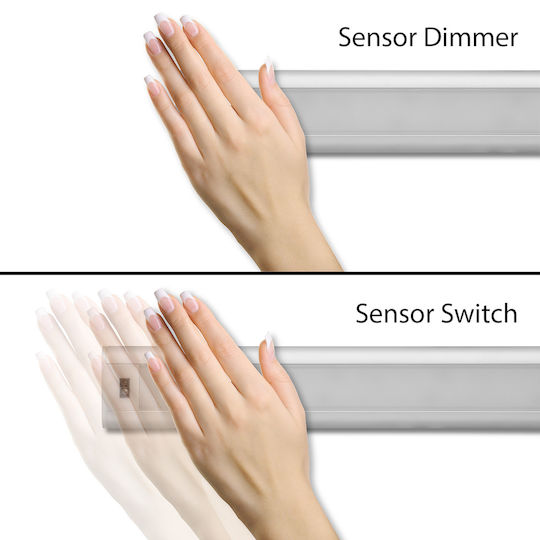 Alista Home LED Iluminare Liniară Comercială Plafon 9W Alb Natural Reglabil În Intensitate M60xB4cm