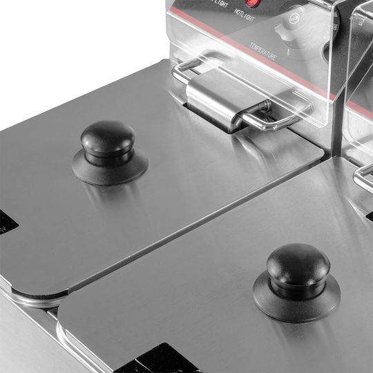 Mega-M Electric Fryer 4kW Capacity 4lt 13.5x21x12cm