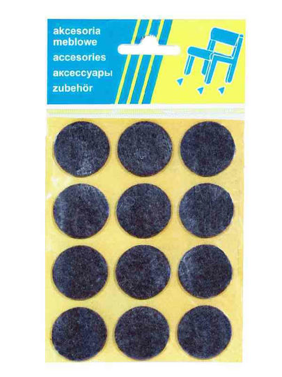 Möbelschutz Filz Quadratisch mit Aufkleber 28x28mm 12 Stück