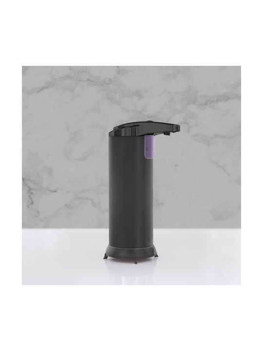 Alista Home Spender Metallisch mit Automatisch Schwarz 220ml