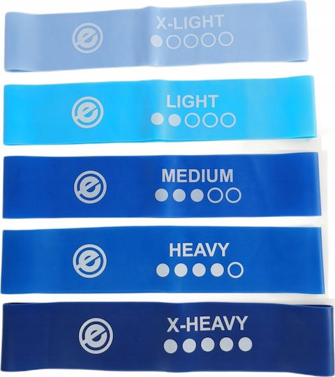 Enero Loop Bands Σετ 5τμχ Μπλε