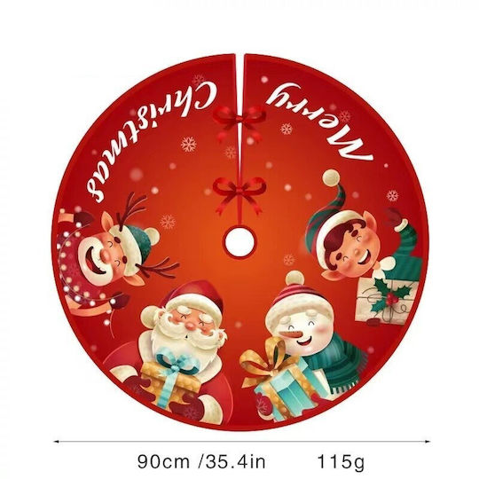 Stoff Weihnachtsbaumständer & Röcke Φ90cm