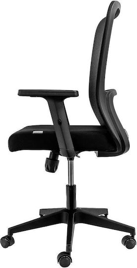 Furvero Norma Office Chair with Adjustable Arms Black