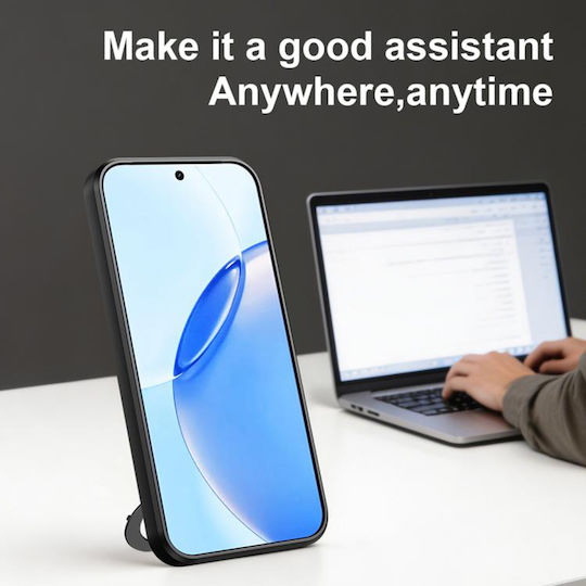 Techsuit Camguard Handyhülle Rückseite Schwarz (Realme 16 Pro)