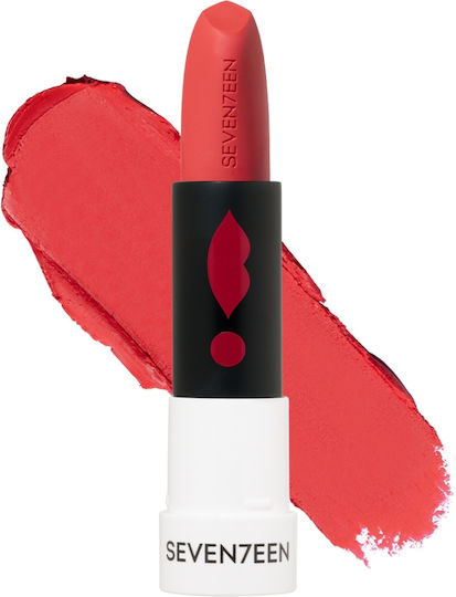 Seventeen Langanhaltender Seventeen Matt Lippenstift Korallenrot 3,5gr