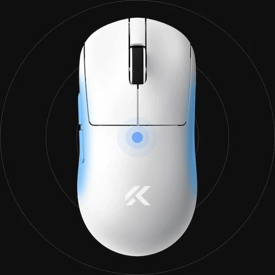 MCHOSE A7 V2 Ultra Ασύρματο Gaming Ποντίκι 42000 DPI Λευκό