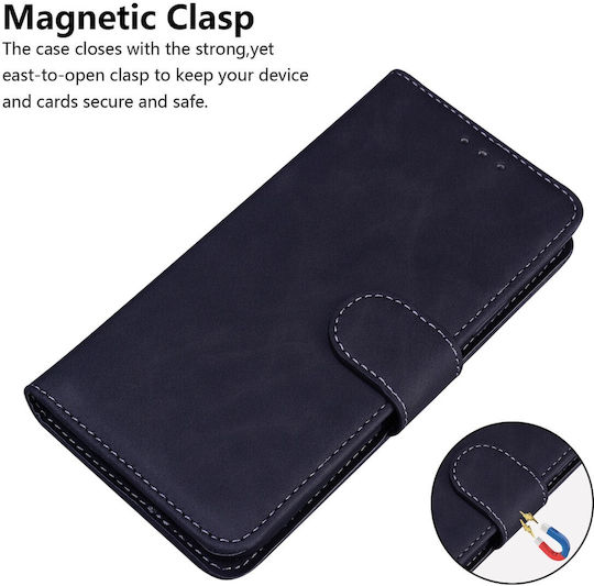 Enkay Book Negru (Redmi Note 9S / 9 Pro / 9 Pro Max - Redmi Note 9S / 9 Pro / 9 Pro Max)