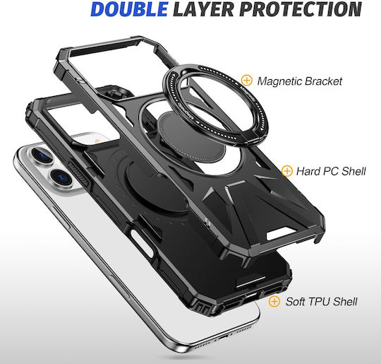 Enkay Back Cover Plastic Negru (iPhone 17 Pro Max)