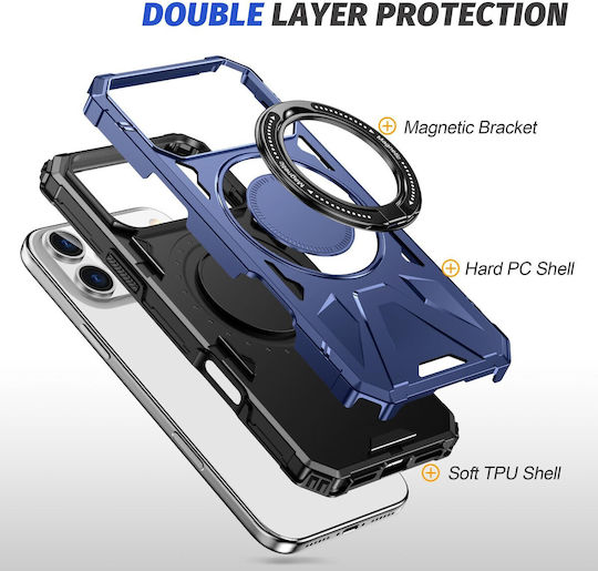 Enkay Back Cover Plastic Albastru (iPhone 17 Pro Max)