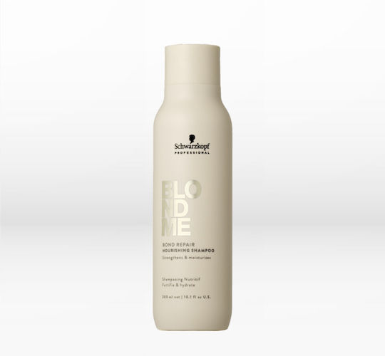 Schwarzkopf Blondme Σαμπουάν Αναδόμησης/Θρέψης & Ενυδάτωσης για Ταλαιπωρημένα Μαλλιά 300ml