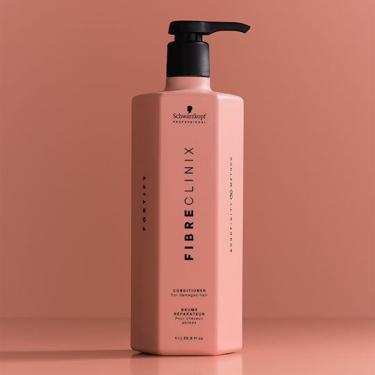 Schwarzkopf Fibre Clinix Fortify Shampoos Reconstruction/Nourishment & Smoothing for Damaged Hair 1000ml