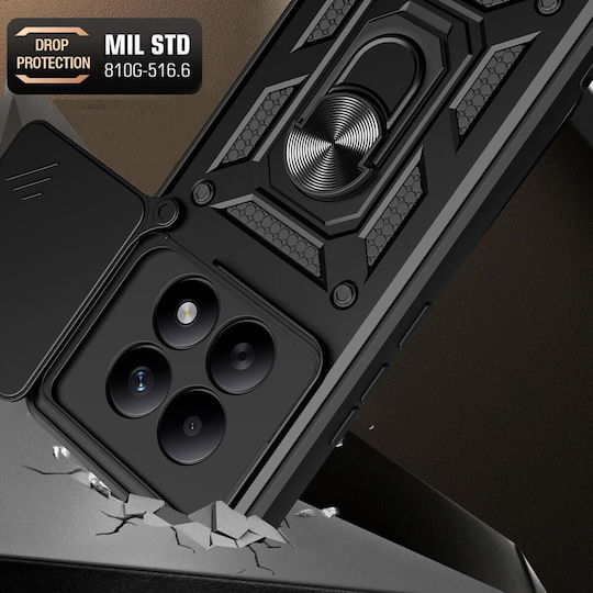 Xiaomi Redmi Note 15 5g 4g Tastaturen Kameraabdeckung Design Tpu+pc Schwarz- Handyhüllen