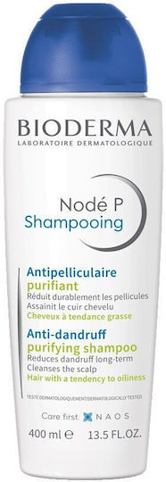 Bioderma Node P Антипърхотен Очистващ Шампоан За Мазна Коса 400мл