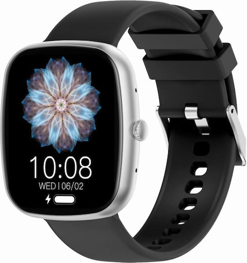 Gravity Gt18-6 Smartwatch Black Navy Strap