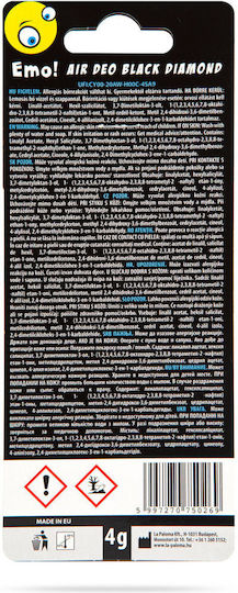 Αρωματική Κονσέρβα Αυτοκινήτου Black 4gr