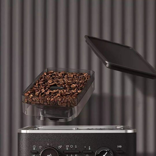 Kitchenaid Еспресо Кафемашина 1450W Налягане 15bar с Мелачка Неръждаема Стомана 5KES6551ESX