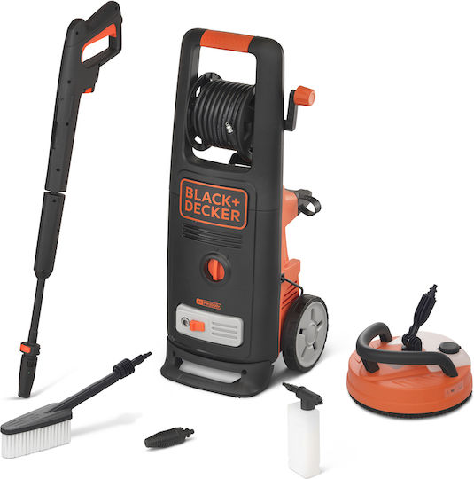 Black & Decker Електрическа Водоструйка 2000W с Налягане 140bar