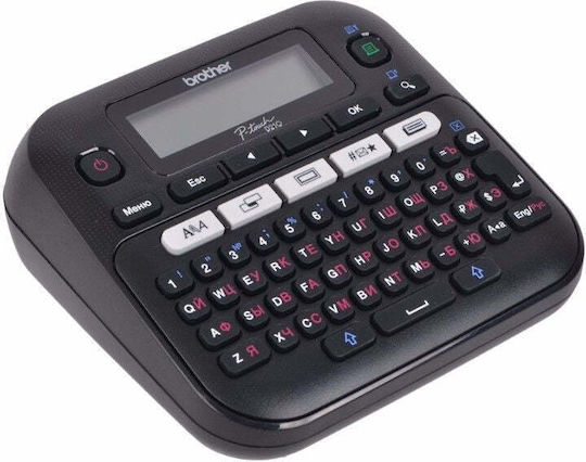 Brother Pt-d210 Electronic Handheld Label Maker in Black Color