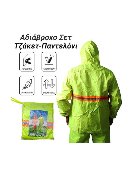 Αδιάβροχο Ανδρικό Κουστούμι Εργασίας Πράσινο Αδιάβροχο Ανδρικό Κουστούμι Εργασίας Πράσινο