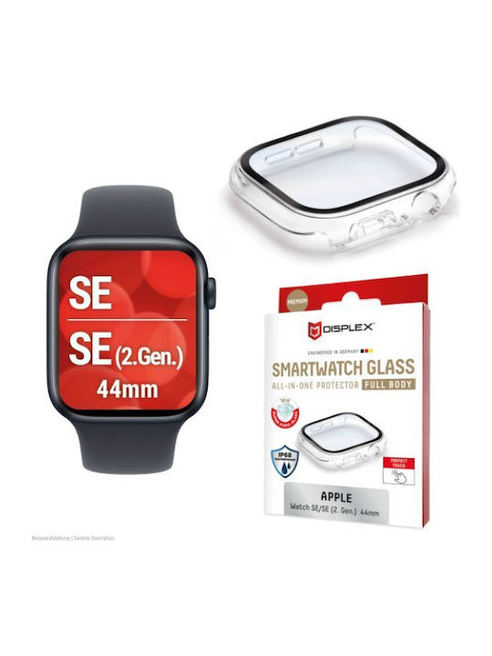Displex Full Body Glass Protector Apple Watch SE 2 44mm Transparent