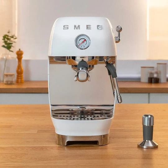 Smeg Μηχανή Espresso 1650W Πίεσης 15bar ECF03CREU